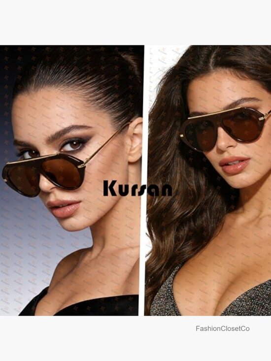 Oversized Retro Aviator Sunglasses UV400 Protection 70s Gold Vintage Pilot Sun